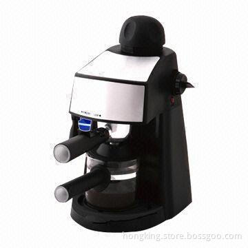 Steam Espresso Maker with 3.5bar Working Pressure for Rich Taste Coffee
